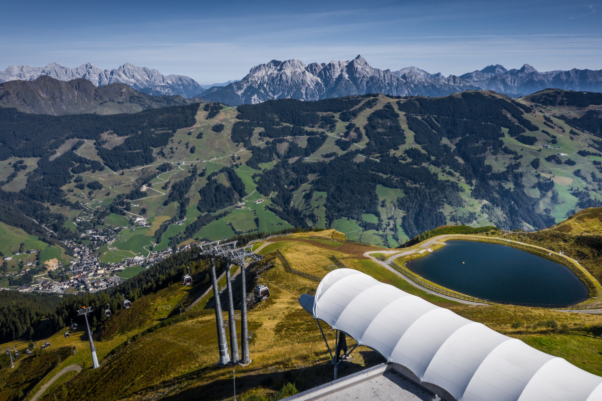 A1+A2 SchattbergXpress Infrastruktur in Saalbach Hinterglemm